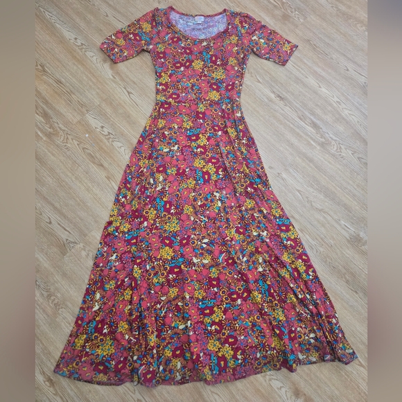 LuLaRoe Dresses & Skirts - Lularoe Ana Floral Maxi Dress